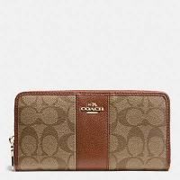 ราคา Coach F 52859 กระเป๋าสตางค์กระเป๋าสตางค์ของผู้หญิง กระเป๋าสตางค์ยาว (12498232636)