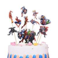 ราคา ป้ายวัดเกิด birthdayสไปเดอร์แมน อุปกรณ์ตกแต่งเค้กวันเกิดซูเปอร์ฮีโร่สไปเดอร์แมน Marvel Avengers ชุดสไปเดอร์แมน (16399159528)