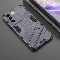 ราคา เคสสำหรับ Vivo V29 V27e V27 Pro โปร VivoV29 VivoV27โปร VivoV27 V27Pro VivoV27e 4G 5G ฝาครอบโทรศัพท์ขาตั้งที่จับเคสกันกระแทกมือถือเกราะมีที่ยึดกรอบ TPU แบบนุ่มรวมทุกอย่างด้านหลังเคส (18370173681)