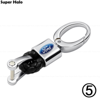 ราคา New Alloy โลโก้โลหะรถจักรยานยนต์พวงกุญแจพวงกุญแจรถสำหรับ Ford (7744452420)