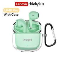 ราคา ประกันศูนย์ไทย หูฟังบลูทูธ Lenovo LP40 PRO หูฟังไร้สาย หูฟังบลูทูธไร้สาย หูฟังอินเอียร์ หูฟัง TWS หูฟังเบสหนัก lenovo LP40 พร้อมไมค์ IPX5 (19670124926)