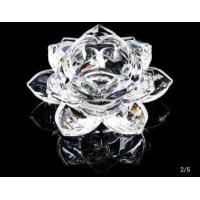 ราคา เชิงเทียนแก้วรูปดอกบัว เชิงเทียนไหว้พระ (17010674403)