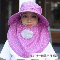 ราคา Sun Hat หมวกคลุมหน้า กันยูวี กันได้99 หมวกแบบปิดหน้า หมวกกันแดดปิดหน้า หมวกทำไร่ทำนาทำสวน หมวกคลุมหน้ากันแดดปีกแข็ง (14769774467)