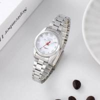 ราคา นาฬิกาผู้หญิง SENKQ รุ่นล่าสุด เพิ่มหน้าปัดสีชมพู วัสดุสแตนเลสกันน้ํา นาฬิกาผู้หญิงหน้าปัดเล็ก รุ่น LH 17 (20179043454)