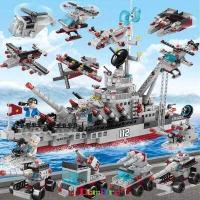 ราคา ตัวต่อเลโก้ เลโก้หุ่นยนต์ บล็อกตัวต่อ ตัวต่อสวาท เรือรบ ตำรวจ ของเล่นเด็กโต8ปีขึ้นไป เสริมพัฒนาการ (20362211595)