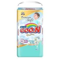 ราคา ค่าส่งถูก กูนน์พรีเมี่ยม ซอฟท์ Goon Premium ห่อใหญ่สุด แพมเพิสแบบกางเกง ความซึมซับ6แก้ว (1249924137)