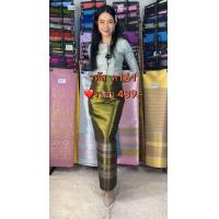 ราคา ผ้าไหมไทย ล้านนา ไหมการบินไทย ผ้าถุง ทอลาย ไหมแพรวา (18226144704)