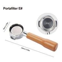 ราคา 58mm Bottomless Portafilter for Espresso Coffee Machine Compatible with E61 coffee maker Gemilai Milesto Expobar Pancilio Silva Rocket Ascaso Sanremo Faema La Cimbali Otti (20628786583)