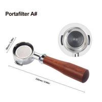 ราคา 58mm Bottomless Portafilter for Espresso Coffee Machine Compatible with E61 coffee maker Gemilai Milesto Expobar Pancilio Silva Rocket Ascaso Sanremo Faema La Cimbali Otti (20628786584)