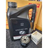 ราคา น้ำมันเครื่อง Mazda 5w30 ขนาด4 2ลิตร สังเคราะห์100 พร้อมกรองเบนซินแท้ศูนย์100 ฟรีแหวนรอง (20579760112)