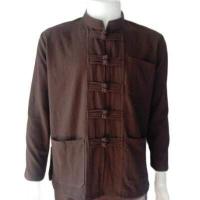 ราคา เสื้อพื้นเมือง กระดุมจีน เสื้อผ้าฝ้ายแขนยาว เสื้อคอจีน (8821531557)