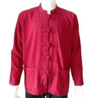 ราคา เสื้อพื้นเมือง กระดุมจีน เสื้อผ้าฝ้ายแขนยาว เสื้อคอจีน (8821531577)