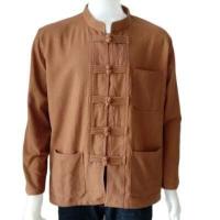 ราคา เสื้อพื้นเมือง กระดุมจีน เสื้อผ้าฝ้ายแขนยาว เสื้อคอจีน (8821531570)