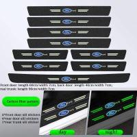 ราคา แพ็ค9ชิ้น สติกเกอร์ กันรอยชายบันได ชายบันได Ford Ranger Everest Raptor Focus Mustang Fiesta กันรอยประตูรถ กันรอยท้าย Ford Focus Mustang Fiesta เรืองแสงคาร์บอนไฟเบอร์หนังสติกเกอร์ ก (18714678589)