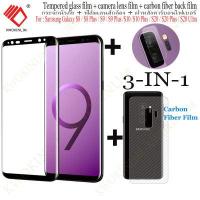 ราคา 3 In 1 For Samsung Galaxy S8 S8 Plus S9 S9 Plus S10 S10 Plus S20 S20 Plus S20 Ultra ฟิล์มกระจก ฟิล์มกันรอยโทรศัพท์ ฟิล์ม ฟิล์มกล้อง ฟิมล์กล้อง ฟิล์มติดกล้อง ฟิล์มหลัง ฟิมหลัง (14741093454)