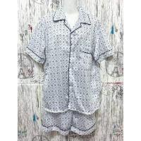 ราคา ชุดนอนเสื้อเชิ้ตแขนสั้นกางเกงขาสั้นผู้ชาย คอตตอน (19305763393)