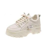 ราคา รองเท้าผ้าใบแฟชั่นผู้หญิง แฟชั่นสไตล์เกาหลี เสริมส้น 4 ซม รองเท้าผ้าใบผู้หญิง รองเท้าผ้าใบ รองเท้าแฟชั่น รองเท้าผ้าใบแบบผูกเชือก (18444349445)