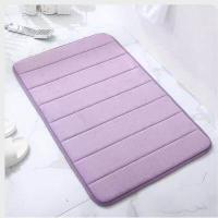 ราคา พรมเช็ดเท้า ผ้าเช็ดเท้า 60x40 CM เมมโมรี่โฟม ดูดซับน้ำได้ดี พรมกันลื่น หนา 1 5 1 6 ซม (20788366283)