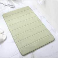 ราคา พรมเช็ดเท้า ผ้าเช็ดเท้า 60x40 CM เมมโมรี่โฟม ดูดซับน้ำได้ดี พรมกันลื่น หนา 1 5 1 6 ซม (20526717805)