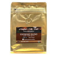 ราคา เมล็ดกาแฟคั่ว Espresso คั่วหอมสดใหม่ อารบิก้าปางขอนผสมโรบัสต้าชุมพร (18456362048)