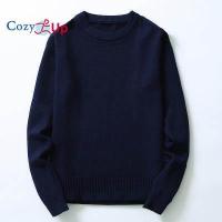 ราคา Cozy Up เสื้อกันหนาวแขนยาว คอกลมสีพื้นลำลองนุ่มสวมใส่สบาย (10554609828)