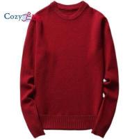 ราคา Cozy Up เสื้อกันหนาวแขนยาว คอกลมสีพื้นลำลองนุ่มสวมใส่สบาย (10554609819)