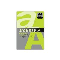 ราคา กระดาษสี สีนีออน Double A ขนาด A4 75 แกรม 25 แผ่น (14979593967)