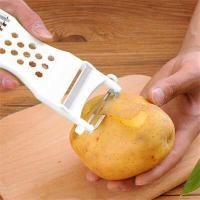 ราคา Potato Peelers Masher Cucumber Slicer Home Cooking Tools Vegetable Cutter Carrot Grater Plastic Paring Knife (19349281767)