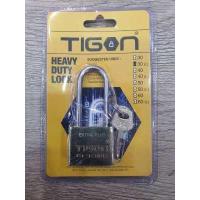 ราคา TIGON กุญแจระบบลูกปืน 30mm 40mm 50mm 60mm คอสั้น คอยาว ชุบทอง พร้อมดอกกุญแจ 4 ดอก คุณภาพดี (16131342196)