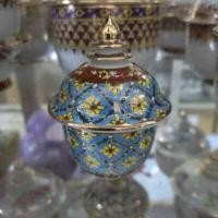 ราคา ถ้วยเซรามิค โถมุกนํ้าทอง 2นิ้ว ถ้วยขนาดจิ๋ว ผอบ ของขวัญ ของชำร่วย ของที่ระลึก โถ โถใส่กล่อง พร้อมกล่องผ้าไหม เบญจรงค์ ลายไทย แก้วจิ๋ว (16408927800)