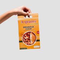 ราคา 2ถุง เลือกรสได้ A grains อะเกรนส์ กราโนล่า ธัญพืชอบกรอบ ถุงละ 225g (19979730319)