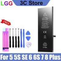ราคา เปลี่ยนแบตเตอรี่โทรศัพท์มือถือสำหรับ iPhone 6S 7 8 6 Plus SE SE2 5S 5 phone battery replacement for iPhone 6S 7 8 6 Plus SE SE2 5S 5 แบตเตอรี่ แบตไอโพน6 (20804271749)