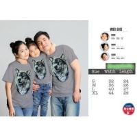 ราคา เสื้อยืดคอกลม สรีนลายหมาป่าเรืองแสง ผ้า Cotton 100 เสื้อทีม เสื้อครอบครัว สกรีนลายหมาป่าเรืองแสงได้ในที่มืด มีบริการเก็บเงินปลายทาง (9984422824)