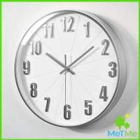 ราคา MetMe นาฬิกาแขวนผนัง นาฬิกาแขวน วเลขนูน ขนาด 10 นิ้ว นาฬิกาแขวนผนัง นาฬิกทรงกลม นาฬิกาลายต้นไม้ นาฬิกาแขวนผนังสีดำ Wall Clock (14506640206)
