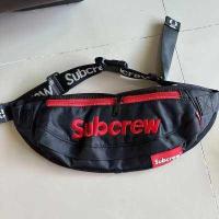 ราคา กระเป๋าสะพายข้างและคาดเอวปักละติดอาร์มโลโก้supremeละsubcrewของแท้ใช้ผ้ามันเกรดAผลิดกันน้ำ100 BA 1 (7457508642)