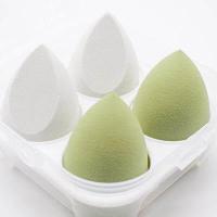 ราคา 4 ชิ้น กล่องฟองน้ำนุ่มความงามไข่ รองพื้นเครื่องปั่นปัดแก้มอุปกรณ์แต่งหน้า สีลูกกวาดเครื่องสำอางพัฟ พัฟรองพื้นชนิดน้ำความงามไข่ไม่มีแป้ง (19915832938)