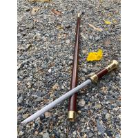 ราคา ไม้ตะพดซ่อนมีด เสือซ่อนเล็บ ทองเหลืองแท้ ไม้สาทร สุดยอดไม้ลายสวย Commando Stick (14297926763)