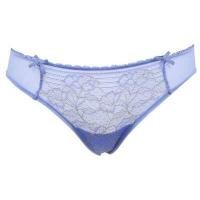 ราคา Annebra กางเกงใน ทรงตอง ผ้าลูกไม้ Thong Panty รุ่น AU3 694 สีฟ้า สีม่วง (19492226931)
