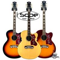 ราคา กีตาร์โปร่งทรงจัมโบ้ กีตาร์โปร่ง กีตาร์โปร่งไฟฟ้า ขนาด 42 ทรงจัมโบ้เสียงดี (18689603079)