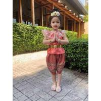 ราคา ชุดไทยผ้ามันเด็กหญิงน่ารักๆ (17261204325)