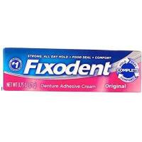 ราคา Fixodent Complete ครีมติดฟันปลอม Original Denture Adhesive Cream 2 4 Oz 0 75 Oz (19695406649)