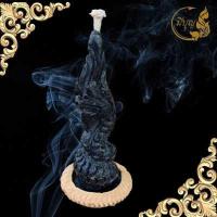 ราคา เทียนบูชาพญานาค เทียนพญานาค ฐานผางประทีป จุดบูชาเสริมดวง มีราคาส่ง (19445041266)