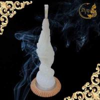 ราคา เทียนบูชาพญานาค เทียนพญานาค ฐานผางประทีป จุดบูชาเสริมดวง มีราคาส่ง (19445041267)