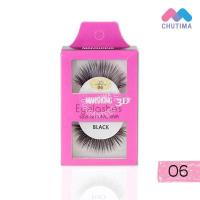 ราคา Manshong ขนตาปลอม แมนชอง 3D เส้นขนเรียงสวย อ่อนนุ่ม มีมิติ เบาสบาย (7189946370)