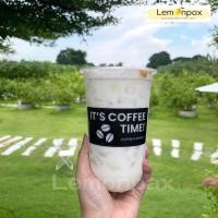 ราคา แก้วแคปซูล PP 22ออนซ์ และ 20ออนซ์ ปาก95 แก้วพลาสติก พิมพ์ลาย แก้วลาย Coffee time บรรจุ 50 ชิ้น แพ็ค (15011246963)