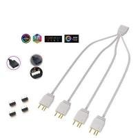 ราคา สายy สายพ่วง ขยายช่อง Splitter Cable 5v3pin 12v4pin argb (20825808989)