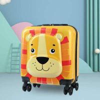 ราคา กระเป๋าเดินทางเด็ก กระเป๋านักเรียนล้อลาก กระเป๋าเดินทางล้อลาก รถเข็นกระเป๋าเดินทาง การ์ตูนน่ารัก ขนาด18 นิ้ว (17354955720)