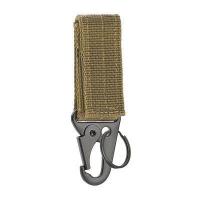 ราคา พวงกุญแจยุทธวิธีหัวเข็มขัด Carabiner พร้อมตะขอที่แขวนเข็มขัดคลิปไนลอน (20620202481)