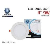 ราคา โคมฝังฝ้า โคมติดเพดาน กลม ยี่ห้อ IWACHI รุ่น LED PANEL LIGHT 6W 9W 12W 18W 24W มีหลายขนาด มีแสงขาว และ วอร์มไวท์ (15353760051)