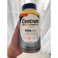 ราคา Centrum Silver Men 50 275 เม็ด กระปุก วิตามินรวมสำหรับผู้ชายที่มีอายุ 50 ปีขึ้นไป (20297242987)